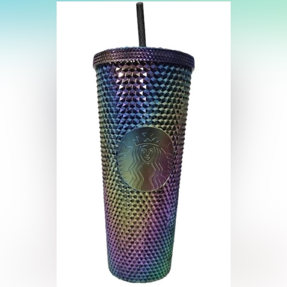 Starbucks Halloween 2023 Oil Slick Rainbow Iridescent Venti Tumbler 24oz